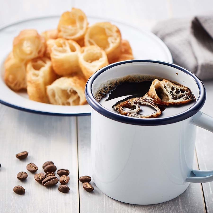 YOO TIAO + (HOT) HAINAN COFFEE/ WHITE COFFEE/ TEH TARIK