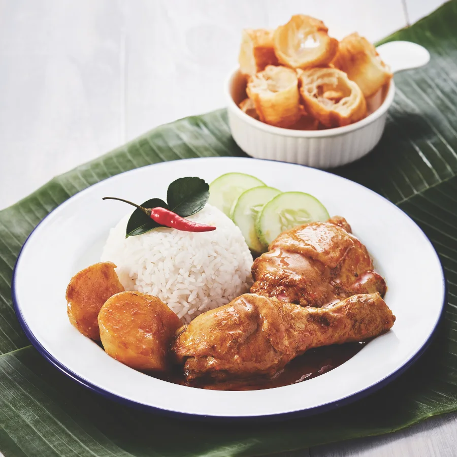Kapitan Chicken Curry + Rice